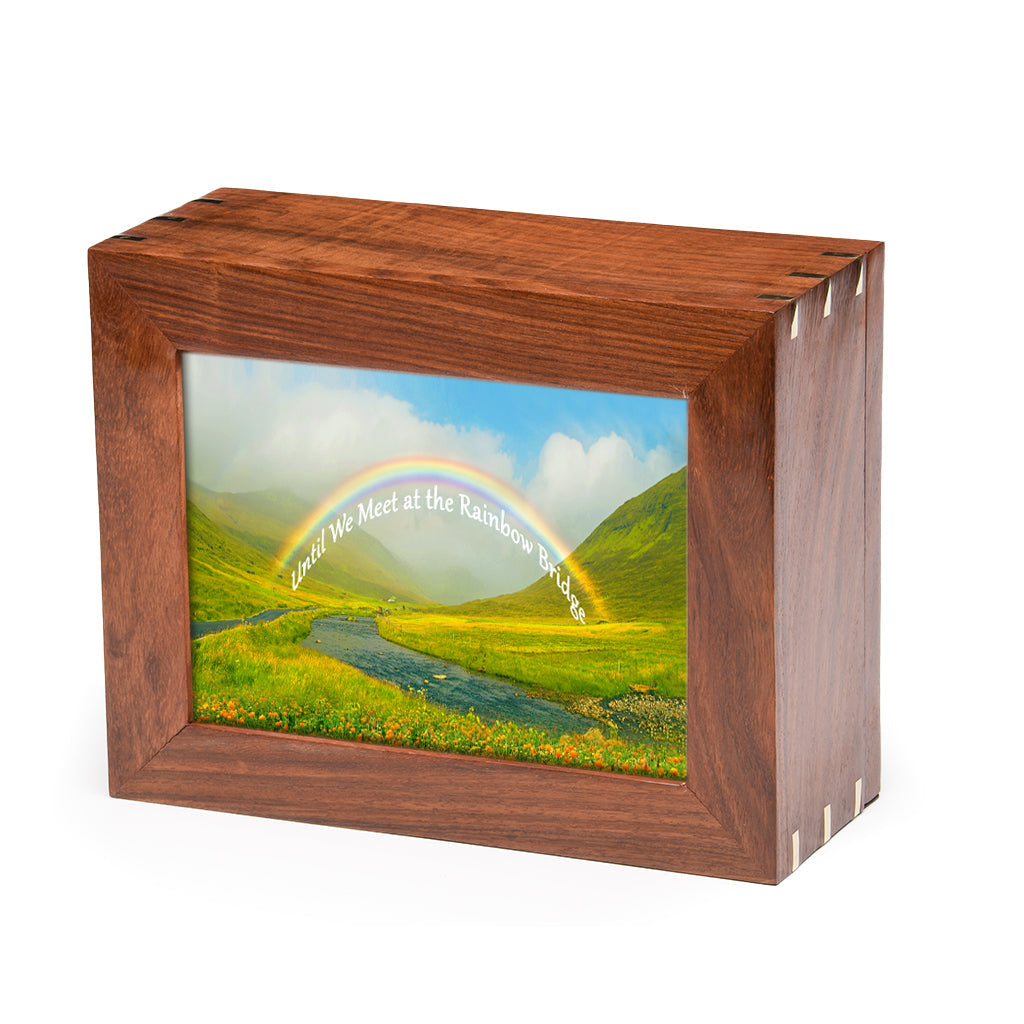 MEDIUM - Rosewood Photo Frame Urn