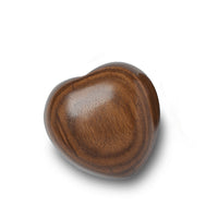 Wooden Heart Urn – Plain
